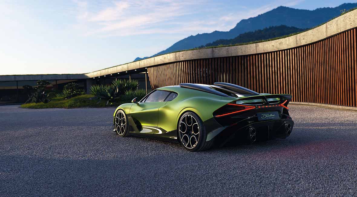 W16 platforma novog Bugattija