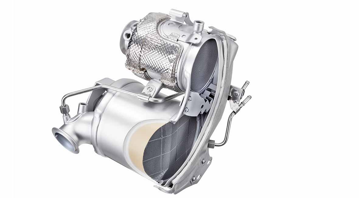 Struktura DPF filtera
