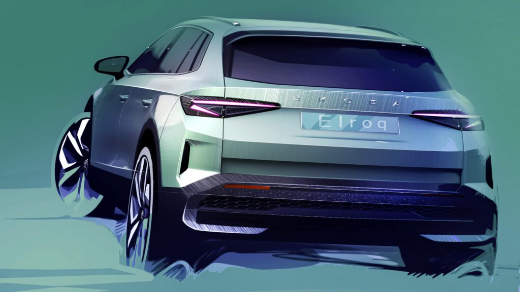 Škoda Elroq: Prve skice spoljašnjosti novog kompaktnog SUV-a