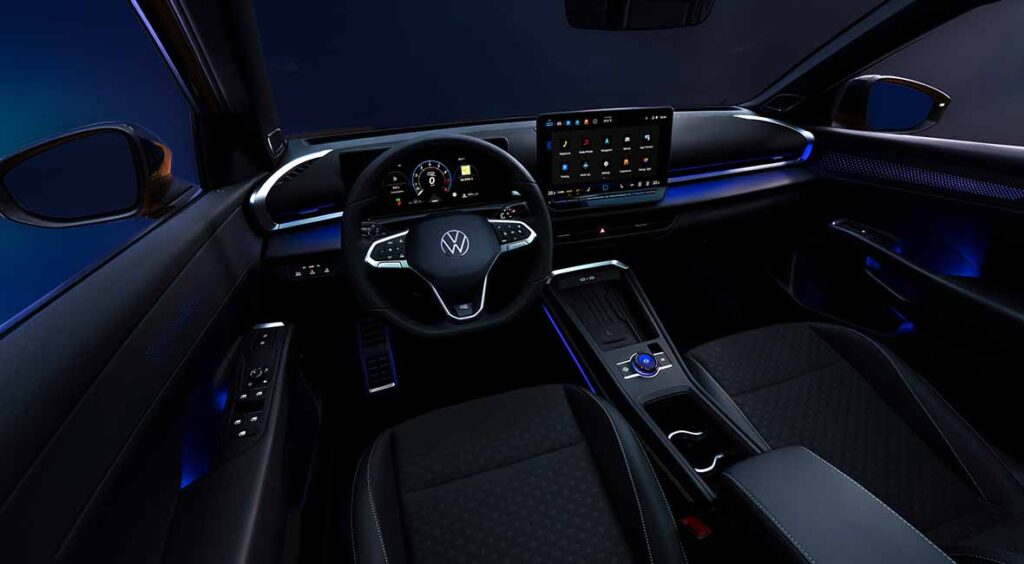VW T-Roc enterijer