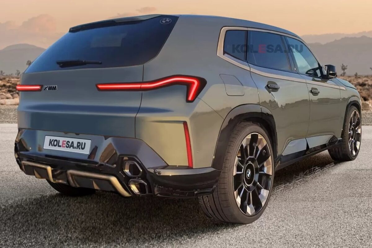 Renderi BMW-a XM (2023.) bazirani na stvarnom modelu