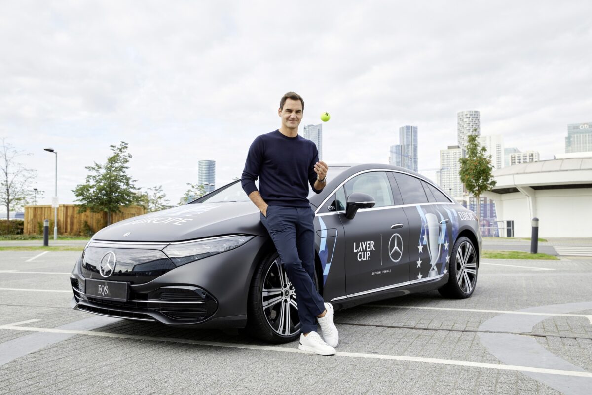 Rodžer Federer se oprašta od profesionalnog tenisa uz Mercedes-AMG GT 63 S E Performance
