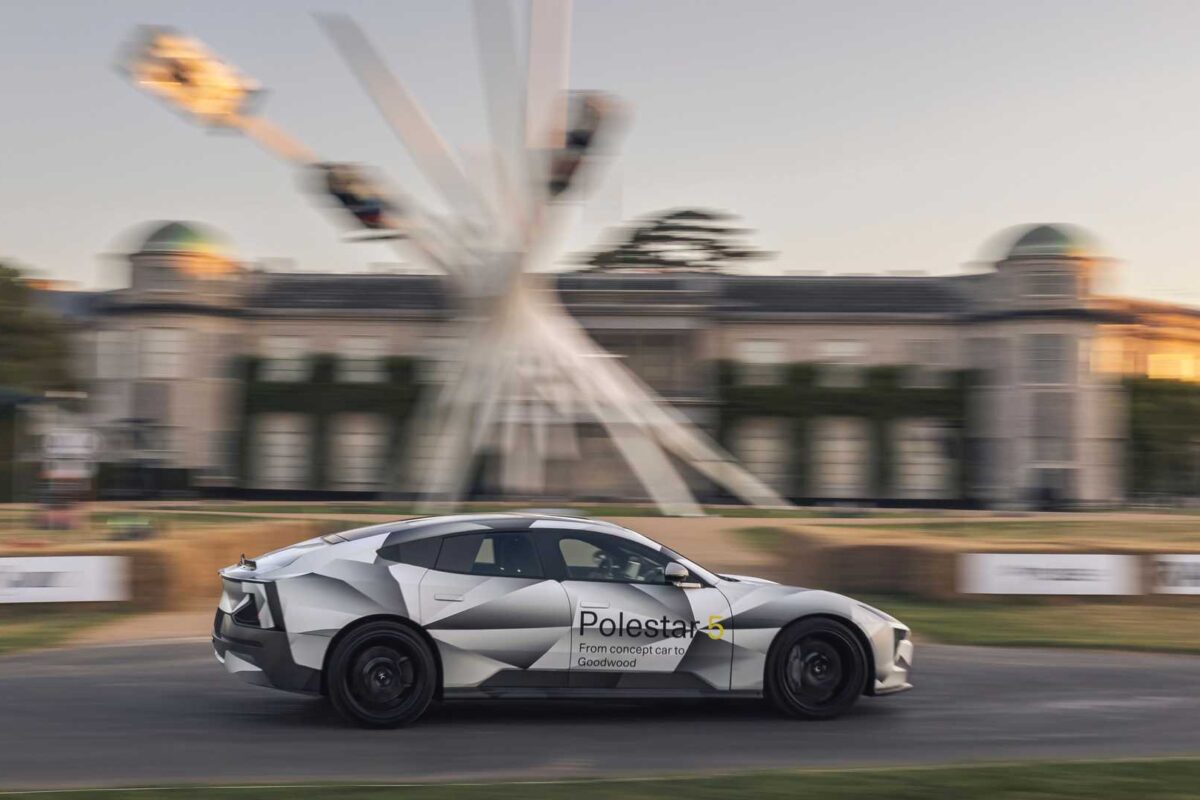 Prototip Polestara 5 na Festivalu brzine u Gudvudu (VIDEO)