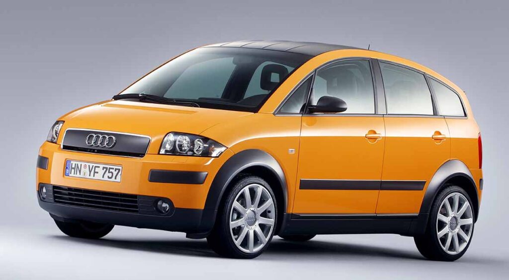 Audi A2, model ispred svog vremena