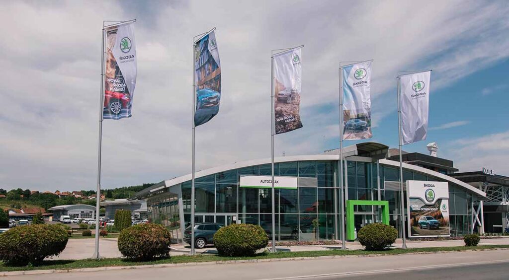Centralna ugrada Škode za Srbiju je u Čačku