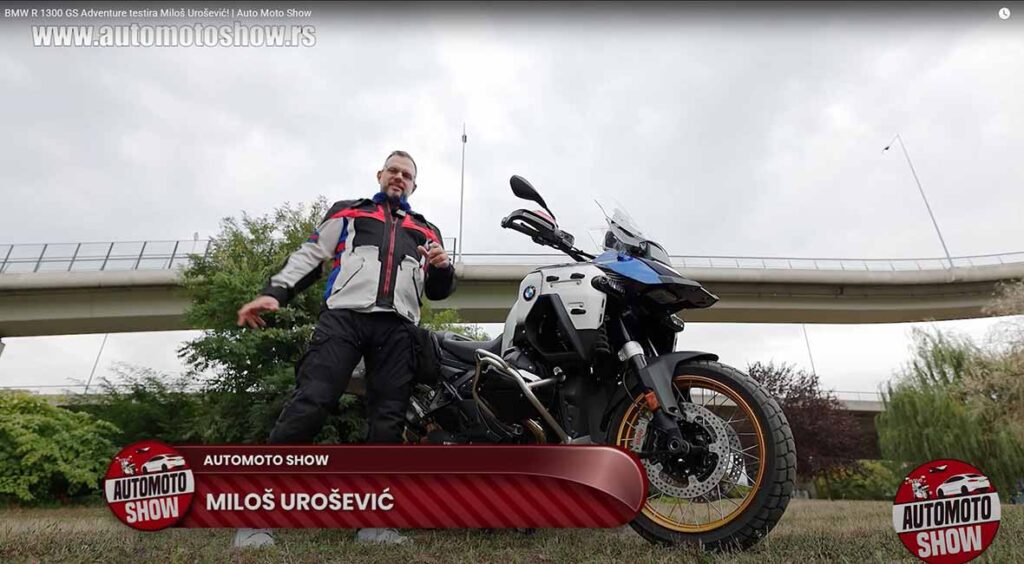 BMW R1300GSA i Miloš Urošević