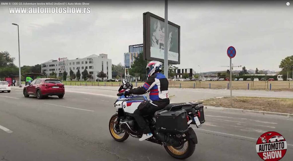 BMW R1300GSA, udoban na putu