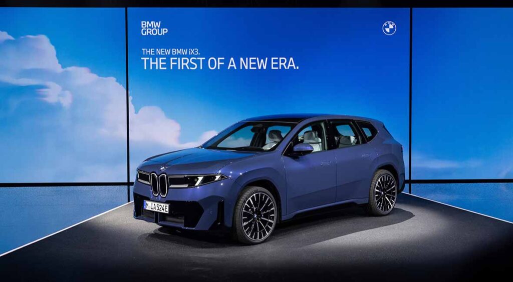 BMW iX3 - kompaktni SAv na elektro pogon