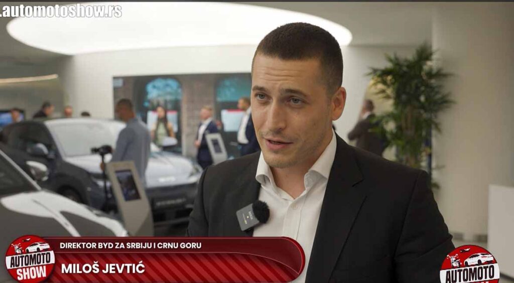 BYD Srbija - direktor Miloš Jevtić