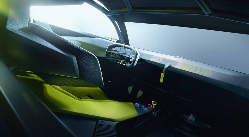 Opel Corsa GSE - dizajn enterijera