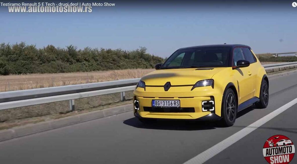 Renault 5 - dinamičan u vožnji