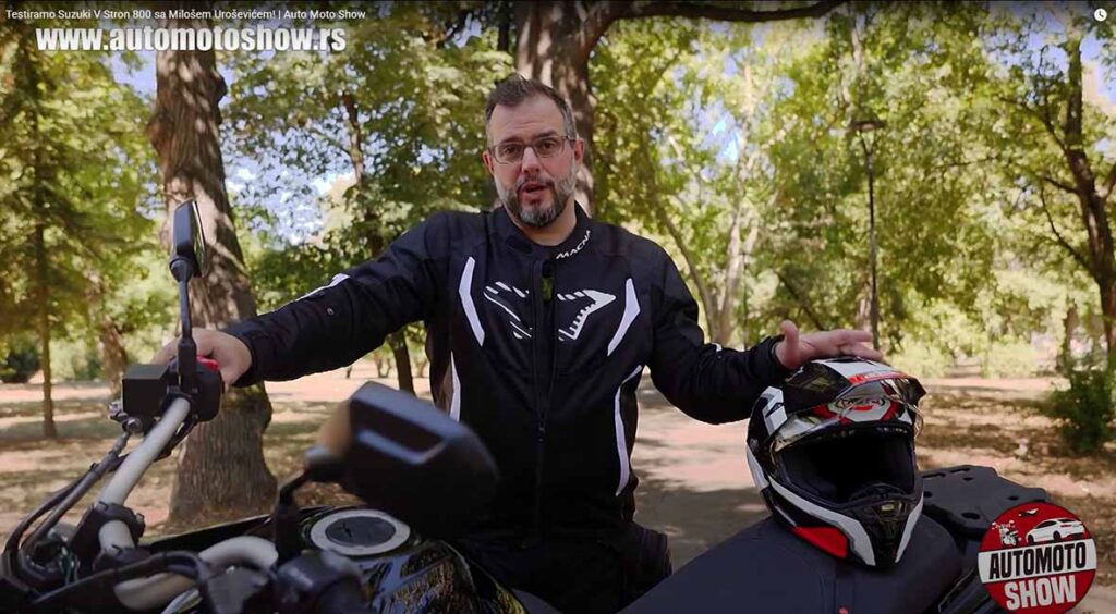 Suzuki VStrom - odlična ergonomija