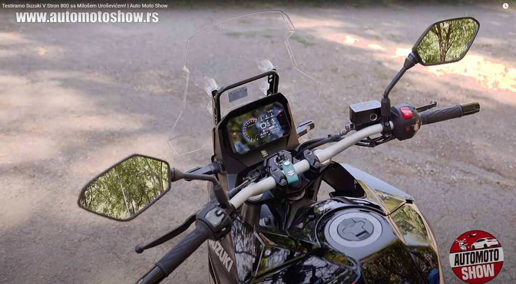 Suzuki VStrom - TFT displej