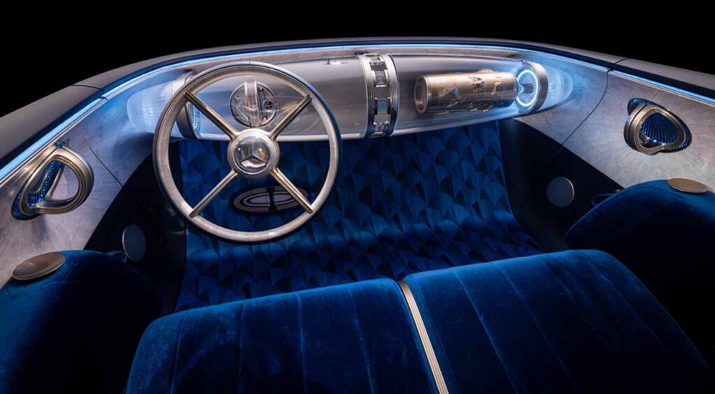 Mercedes-Benz Vision Iconic, ebterijer