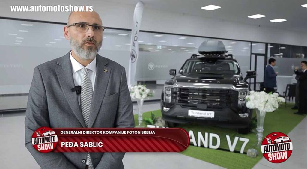 Foton Srbija i generalni direktor