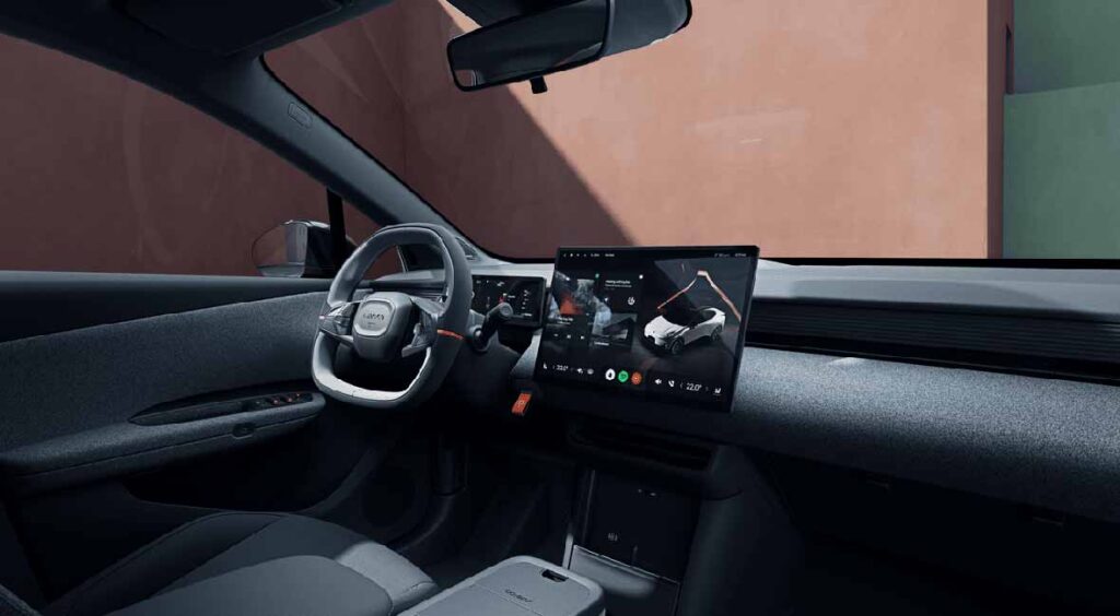 Lynk&Co 02, komforan enterijer