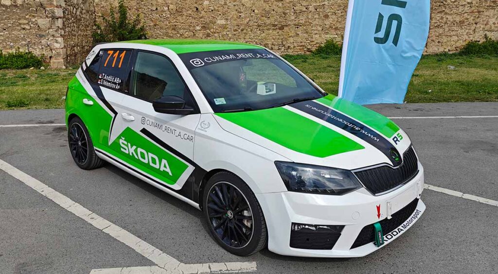 Škoda Fabia na smederevskoj tvrđavi