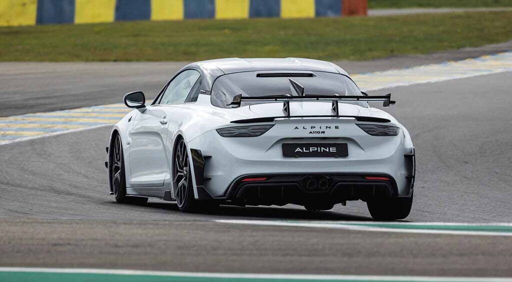 Alpine A100R Ultime, podesivo oslananje