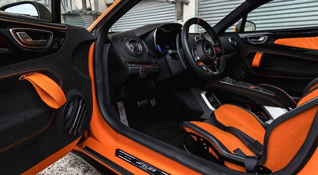 Alpine A110R Ultime, personalizacija na visokom nivou