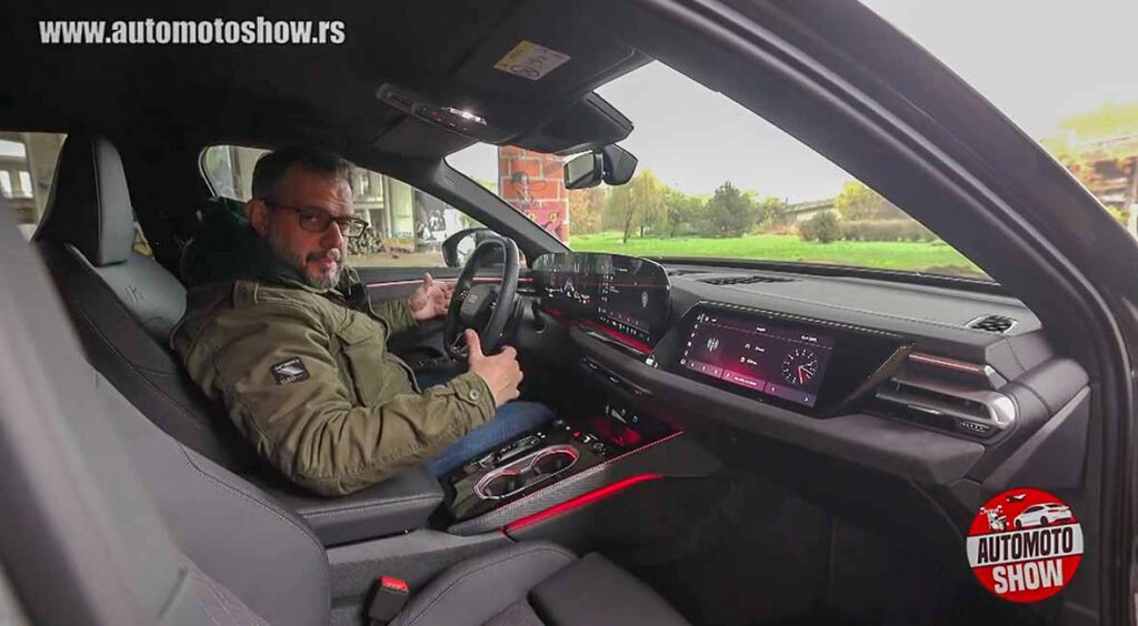 Audi A6 Avant, touch response