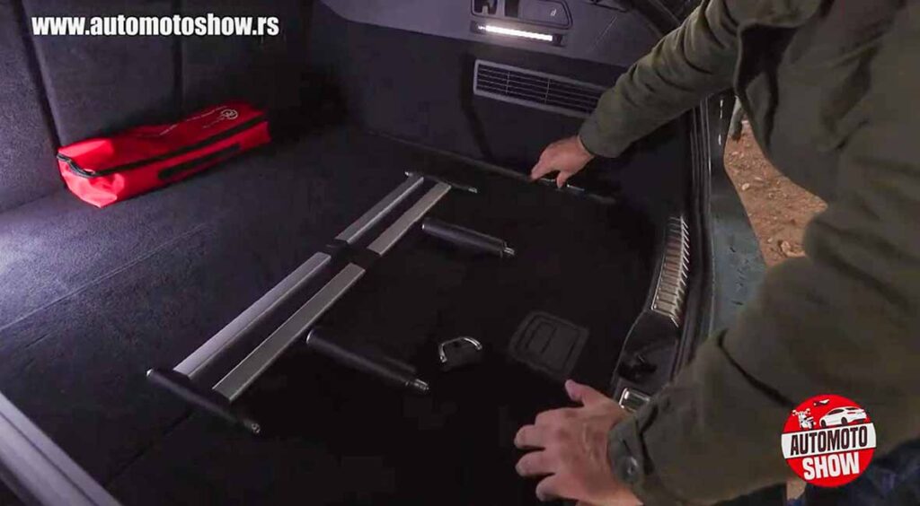 Audi A6 Avant, prtljažnik