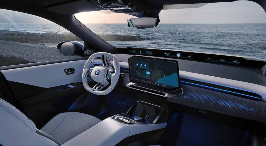 BMW Neue Klasse, haptičke komande