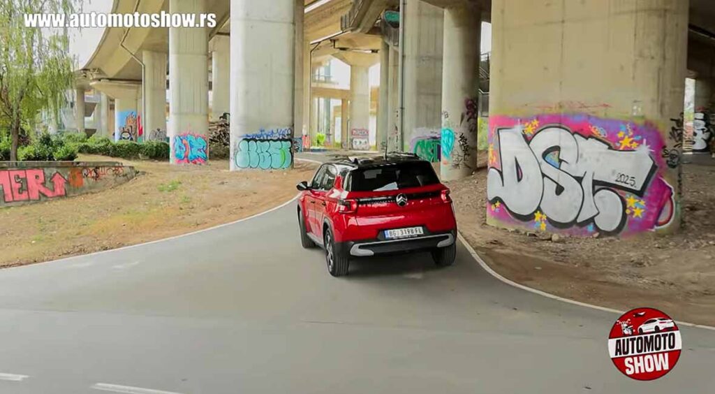 Citroen C3 Aircross u krivinama