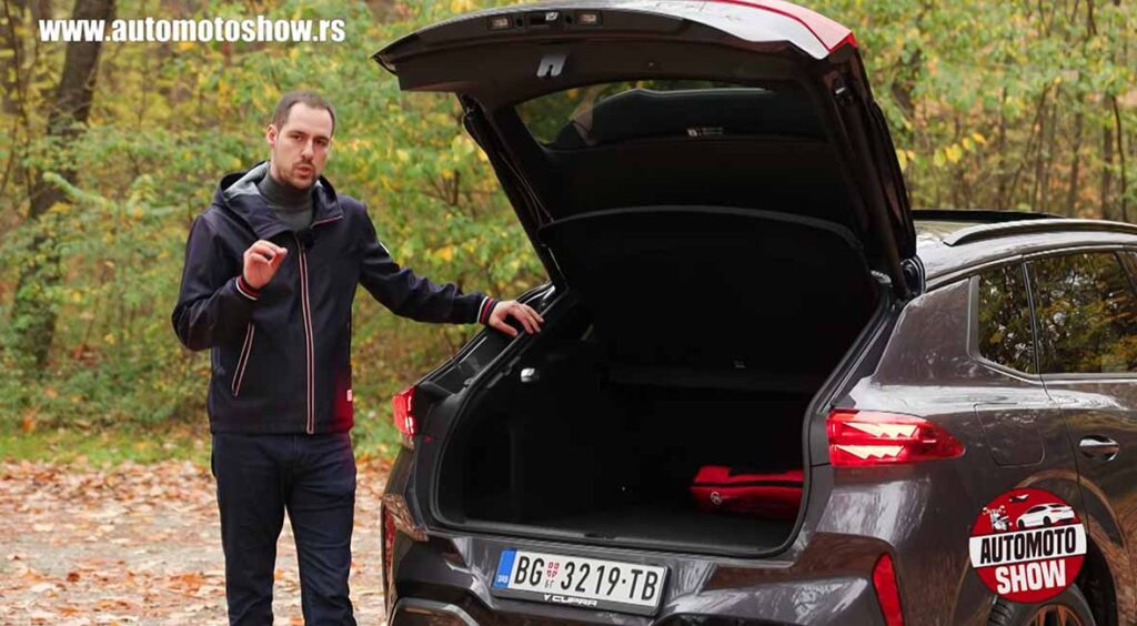 Cupra Terramar, prtljažnik