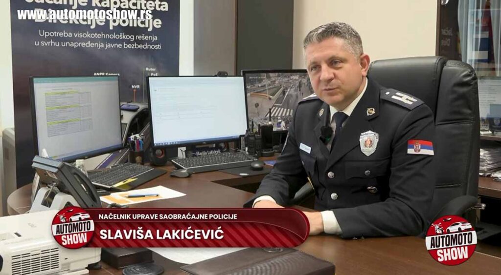 Nebojša Lakićević, načelnik saobraćajne policije