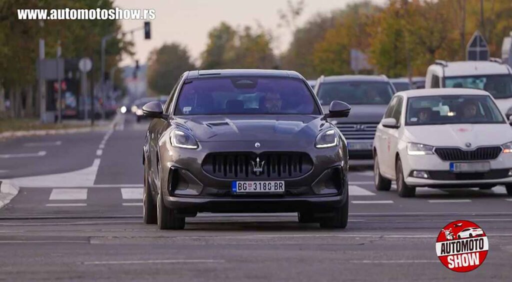 Maserati Grecale Folgore, poznata silueta