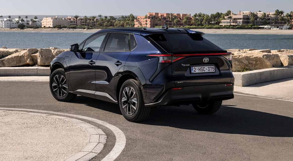 Toyota bz4x, udobnija