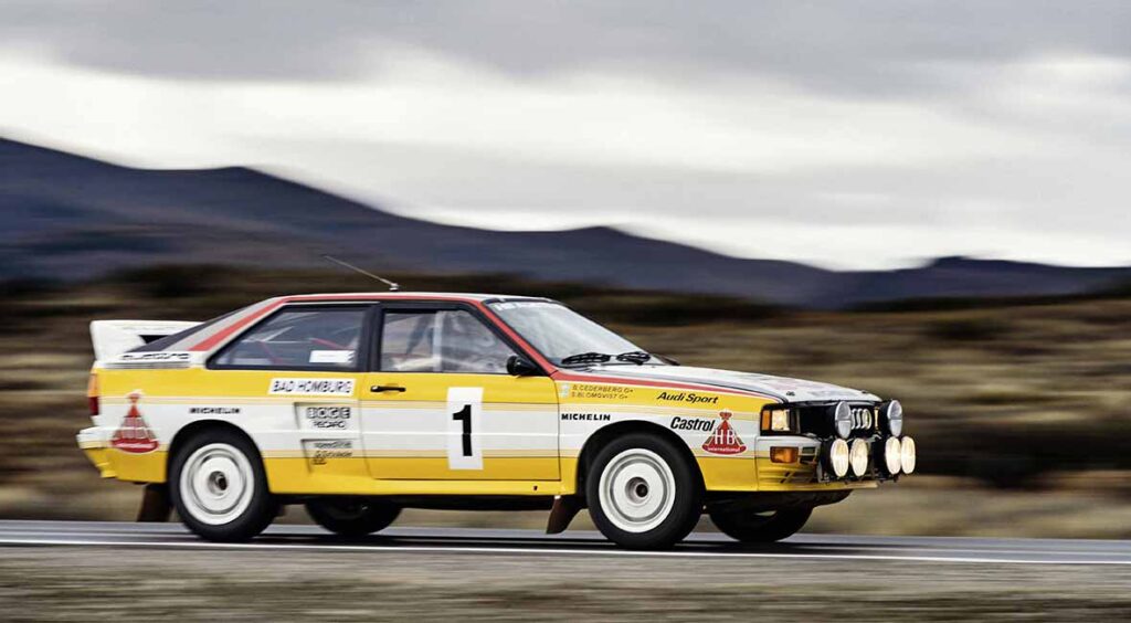 Audi Quattro rally