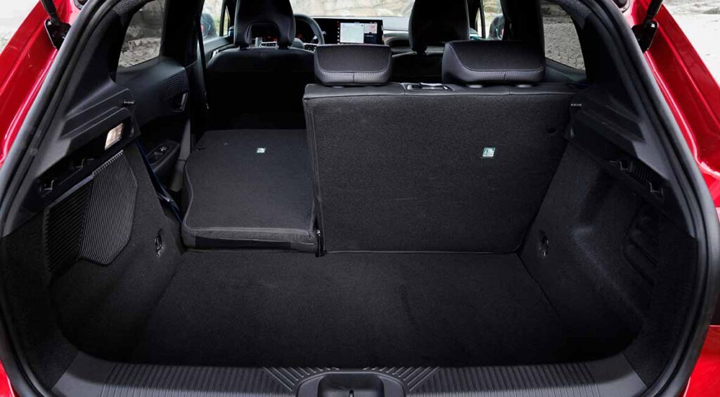 Renault Clio VI, prtljažnik