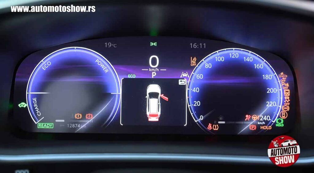 Toyota Corolla Cross, instrumenti